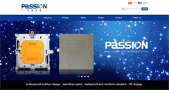 Desktop Screenshot of leddisplay-passion.com